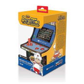 My Arcade Burgertime Micro Player Mini Arcade Machine: Fully Playable, 6.75 Inch Collectible, Color Display, Speaker, Volume Buttons, Headphone Jack, Battery/Micro Usb Powered-Electronic Games, Yellow