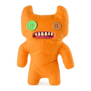 Fuggler - Funny Ugly Monster, 9� Indecisive Monster (Orange) Plush Creature With Teeth, For Ages 4 & Up