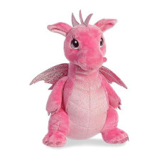 Aurora� Enchanting Sparkle Tales� Dahlia Dragon� Stuffed Animal - Magical Adventures - Endless Play - Pink 12 Inches