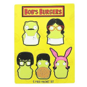 Bob'S Burgers Kuchi Kopi Family 6Pcs Magnet Set Collectible Toys, 12 Months To 500 Months