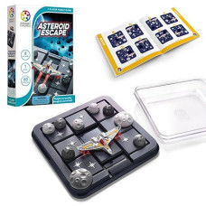 Smartgames Asteroid Escape Travel Sliding Puzzle Game Featuring 60 Challenges For Ages 8-Adult