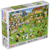 Epoch Peanuts Snoopy Soccer 500 Piece Jigsaw Puzzle, 15.0 X 20.9 Inches (38 X 53 Cm)