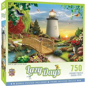 Masterpieces 750 Piece Jigsaw Puzzle For Adults And Family - Dawn Of Light - 18"X24"