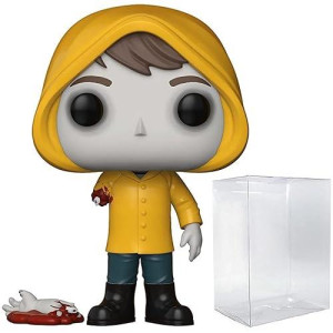 Pop Stephen King'S It - Bloody Arm Georgie Denbrough Chase Variant Limited Edition Funko Vinyl Figure (Bundled With Compatible Box Protector Case), Multicolored, 3.75 Inches