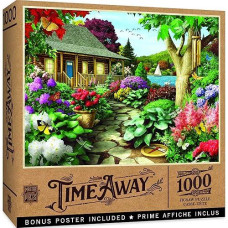 Masterpieces 1000 Piece Jigsaw Puzzle For Adults, Family, Or Kids - Dragonfly Garden - 19.25"X26.75"