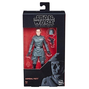 Star Wars Black Series Admiral Piett 6" Action Figure For 8 Years Old