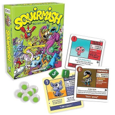 Gamewright Squirmish - The Card Game Of Brawling Beasties Multi-Colored, 5"