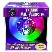 Kamhi World Predicto Fortune Teller Crystal Ball - Ask A Question & He Speaks An Answer - Mysterious Magic Ball, Light Up Toys For Teens, Tweens - Kids Novelty Toys & Amusements (Mr. Predicto)