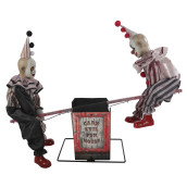 Morris costumes Animated See-Saw clowns with Sound - Standard
