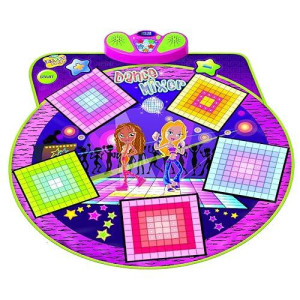 Dance Mixer Electronic Playmat - Touch-Sensitive Design With Background Music- Adjustable Music Tempo Setting,Plug In Music