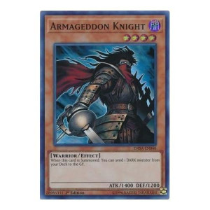 Armageddon Knight - Dasa-En040 - Super Rare - 1St Edition