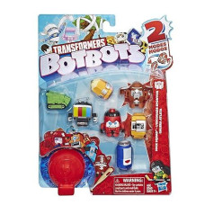 Transformers Botbots Toys Series 1 Jock Squad 8 Pack - Mystery 2-In-1 Collectible Figures!