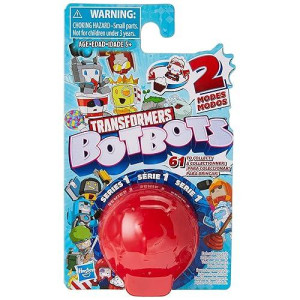 Transformers Botbots Collectible Blind Bag Mystery Figure (Series May Vary) - Surprise 2-In-1 Toy!