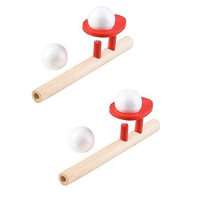 Shuyue 2 Pack Floating Ball Game Fun Game Target Game Bernoulli'S Law Demonstrating Toy For Kids And Adults