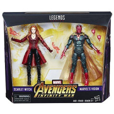 Hasbro Marvel Legends Toys R Us Exclusive Avengers Infinity War 2-Pack Vision and Scarlet Witch