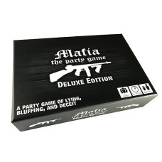 Apostrophe Games Mafia The Party Game Deluxe Edition - A Game Of Lying, Bluffing And Deceit- Card Game, Adults And Teens - Board Game