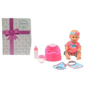 Dream Collection, Drink & Wet Baby Doll With Training Potty - Lifelike Baby Doll And Accessories For Realistic Pretend Play, Hard Body - 14