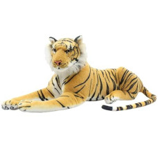 Tagln Large Stuffed Animals Tiger Toys Giant Plush Big (Brown, 27 Inch)