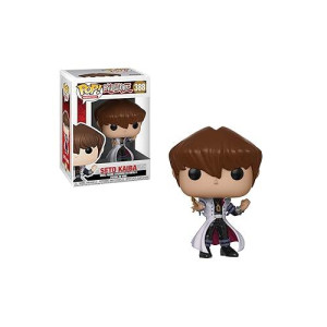 Funko Pop Animation: Yu-Gi-Oh! - Seto Kaiba Collectible Figure, Multicolor