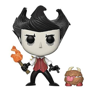 Funko Pop & Buddy Games: Don'T Starve - Wilson With Chester Collectible Figure, Multicolor