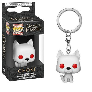 Funko Pop Keychain: Game Of Thrones - Ghost Collectible Figure, Multicolor