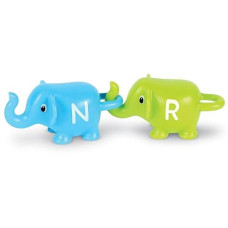 Learning Resources Snap-N-Learn Abc Elephants, Educational Toys, Alphabet Elephant Toy, Fine Motor Toys, Counting And Sorting Toys, Ages 2+