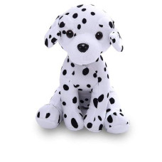 Plushland Pawpals Paw Pal Stuffed Animal Teddy Bear Toys Puppy Dog 8 Inches, Birthday Holiday Halloween Christmas Bone Best Friend (Dalmatian)