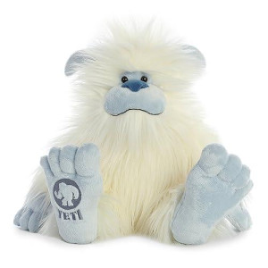 Aurora� Mysterious Fantasy Yeti Stuffed Animal - Mythical Companion - Imaginative Adventures - White 16.5 Inches