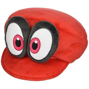 Little Buddy 1659 Super Mario Odyssey Red Cappy (Mario'S Hat) Plush, Multicolor, 7"