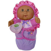 Cabbage Patch Kids Official, Newborn Baby African American Girl Doll - Comes With Swaddle Blanket And Unique Adoption Birth Announcement