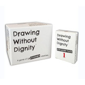 Drawing Without Dignity Combo Pack: Party Game + Expansion Pack 1 - A Twisted Funny Adult Party Game Version of The Classic Drawing Game