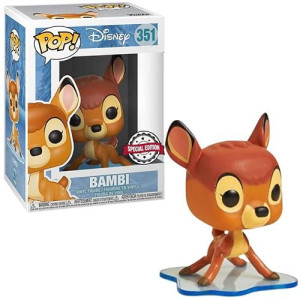 Funko Pop Disney Bambi On Ice 351 - Exclusive Special Edition Pop Figures