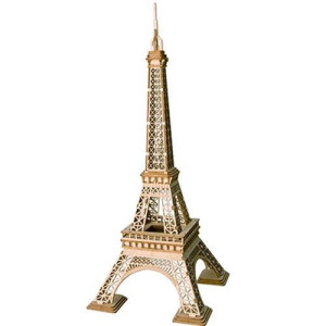 Robotime Assembly Famous World Architecture Eiffel Tower Exquisite Wood Craft Kits For Kids Best Model Kits And Diy Arts Projects For Adults