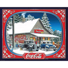 Springbok'S 1500 Piece Jigsaw Puzzle Coca-Cola Holiday Tidings - Made In Usa