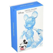 3D Jigsaw Puzzle, 37 Piece Crystal Gallery, Mickey Mouse