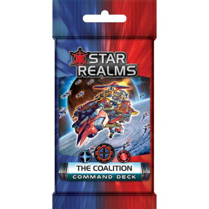 White Wizard games WWg025D Star Realms command Decks coalition Display card game