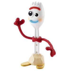 Toy Story 4Toy Story 4 True Talkers Forky Figure, 7.2 In, Posable, Talking Character Figure With Authentic Movie-Inspired Look And 15+ Phrases, Gift For Kids 3 Years And Older