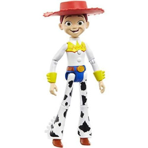 Toy Story 4 4 True Talkers Jessie Figure, 8.8 In Tall Posable, Talking Character Figure With Movie-Inspired Cowgirl Look And 15+ Phrases, Gift For Kids 3 Years And Older