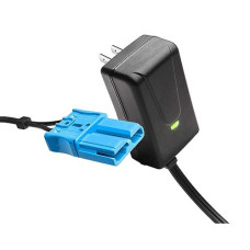 12 Volt Battery Charger With Large Blue Plug, For 12V Kid Trax Child Ride On Car Mecerdes Ml63 Dodge Ram 3500 Dodge Police Car Dodge Viper More