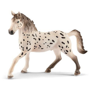 Schleich Horse Club, Collectible Horse Toys For Girls And Boys Knapstrupper Stallion Spotted Horse Toy, Ages 5+