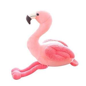 Aixini 35.4Inch Soft Plush Flamingo Stuffed Animal Toys, Pink Flamingo For Girls Kids Birthday Gifts & Decor