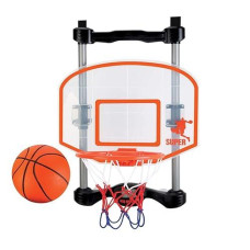 Nsg Over The Door Basketball Hoop With Shot Clock, Electronic Scoring And Sound