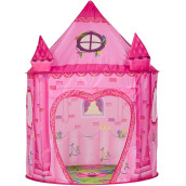 Impirilux Princess Castle Kids Play Tent Playhouse | Pop Up Fort Play Tent For Girls With Storage Bag