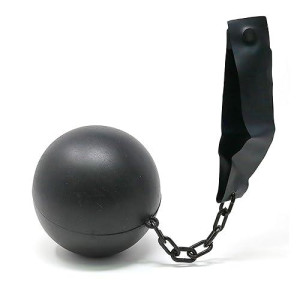 Skeleteen Prisoner Ball And Chain - Prisoner Costume Accessories Prop - 1 Piece