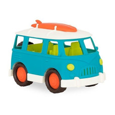 Battat- Wonder Wheels - Blue Toy Camper Van - Toy Rv For Kids, Toddlers - Realistic Details- Recyclable Materials- Camper Van- 1 Year +