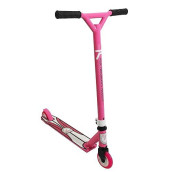 Pulse Performance Products Kr2 Freestyle Scooter - Beginner Kick Pro Scooter For Kids - Pink , 7.1 X 29.1 X 12.2