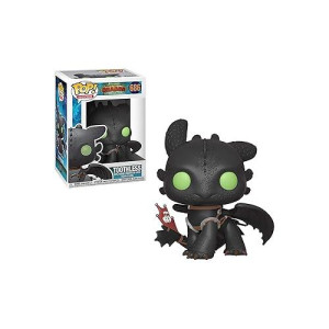 Funko Pop! Movies: How to Train Your Dragon 3 - Toothless,Multicolor