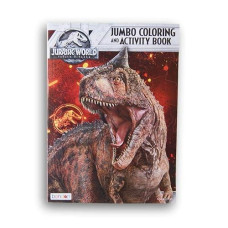 Lazy Days Jurassic World Fallen Kingdom Jumbo Coloring And Activity Book - 96 Pages