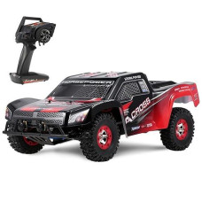 Goolsky Wltoys 12423 Rc Car, 1/12 Scale 2.4Ghz Remote Control Car, 4Wd Electric Brushed Short Course Rtr Rc Truck