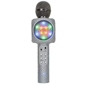 Wireless Express - Sing-Along Bling Bluetooth Karaoke Microphone and Bluetooth Stereo Speaker All-in-One  (Bling)